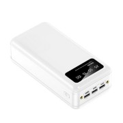 Повербанк power bank Viaking 50000 mAh YM-500 3 USB Type-C с фонариком Белый
