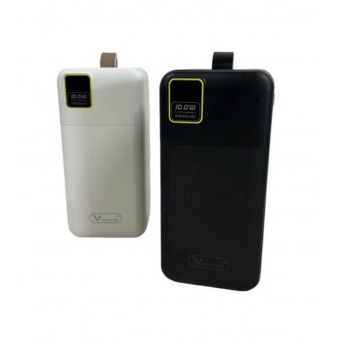 Портативное зарядное устройство Power Bank ViaKing QC-Q25 50000 mAh, Черный