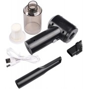 Автомобильный вакуумный пылесос на аккумуляторе 2 в 1 Supretto Черный