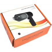 Автомобильный вакуумный пылесос на аккумуляторе 2 в 1 Supretto Черный