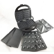 Мультимейкер 4 В 1 Opera OP-908 Гриль Сендвичница Вафельница Орешница