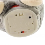 Мягкая игрушка, музыкальный заяц GREY на аккумуляторе