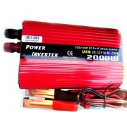 Преобразователь напряжения автомобильный инвертор Power Inverter Wimpex WX-2000W 12v/220v/2USB
