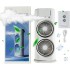 Вентилятор настольный двойной с охлаждением Double-ended Spray Fan LED подсветка 3 скорости пульт Вентилятор настольный двойной с охлаждением Double-ended Spray Fan LED подсветка 3 скорости пульт