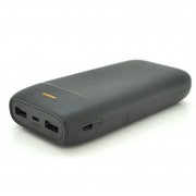 Портативная универсальная батарея LENYES PX267 Black 20000mAh 2A 5W USB,Type-C,MicroUSB