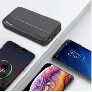 Внешний аккумулятор Power bank 20000mAh с USB, Lenyes PX263, Повербанк с быстрой зарядкой
