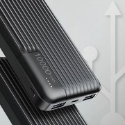 Внешний акумулятор PowerBank 10000mAh, LENYES PX161 / Портативный аккумулятор / Повербанк для телефона / УМБ