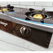 Плита Rainberg RB-2231 газовая плита настольная плита на 2 конфорки туристическая плита портативная плита газ