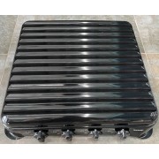 Бытовая газовая плита на 4 конфорки с крышкой Rainberg RB-2227 Черный, Настольная плита для газа