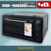 Электрическая Печь Elite Rainberg RB-5600 1300 Вт Объем 40 литров | Электрическая Духовка Настольная