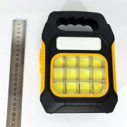 Фонарь светодиодный прожектор JY-978D-LED+12COB, Фонарь аварийный светодиодный аккумуляторный