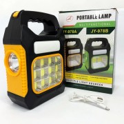 Фонарь светодиодный прожектор JY-978D-LED+12COB, Фонарь аварийный светодиодный аккумуляторный