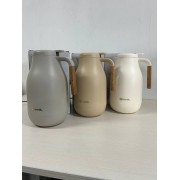 Термос кувшин Feenik со стеклянной колбой на 2 л KD-200G Термочайник для напитков Серый