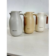 Термос в форме кувшина Feenik со стеклянной колбой на 2 л KD-200G Термочайник для напитков Бежевый