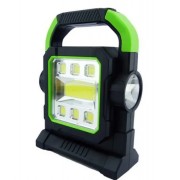 Фонарь-прожектор аккумуляторный с солнечной панелью и повербанком Hello Cloud HC-7078-В