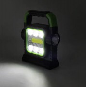 Фонарь-прожектор аккумуляторный с солнечной панелью и повербанком Hello Cloud HC-7078-В