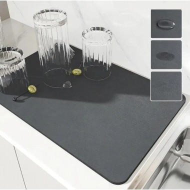 Коврик для сушки посуды,  49,5см на 39,5 см PVC mat LY-631