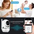 Беспроводная IP камера QC011 для видеонаблюдения дома Wifi поворотная со звуком и ночным видением Беспроводная IP камера QC011 для видеонаблюдения дома Wifi поворотная со звуком и ночным видением