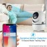 Беспроводная IP камера QC011 для видеонаблюдения дома Wifi поворотная со звуком и ночным видением Беспроводная IP камера QC011 для видеонаблюдения дома Wifi поворотная со звуком и ночным видением