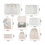 Дорожный органайзер для вещей 8 шт / Органайзеры для путешествий XL-940