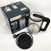 Дисковый электрический чайник Rainberg RB-709 стеклянный с подсветкой