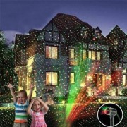 Лазерный проектор - гирлянда на дом STAR SHOWER Laser Light праздничное освещение движущиеся точки