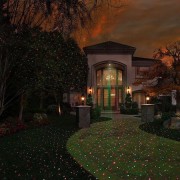 Лазерный проектор - гирлянда на дом STAR SHOWER Laser Light праздничное освещение движущиеся точки