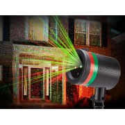 Лазерный проектор - гирлянда на дом STAR SHOWER Laser Light праздничное освещение движущиеся точки