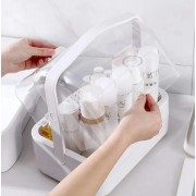 Органайзер для косметики 2 секции YM206 Single Drawer | Косметический органайзер MAS Белый