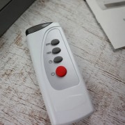 Настенный обогреватель с пультом управления Domotec 5961MS тепловая завеса, 2 режима обогрев, холодный обдув,