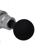 Массажер мышечный ручной Massage Gun Аккумуляторный перкуссионный Массажный 4 насадки для рук ног шеи