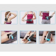 Вибромассажер для спины и тела Magic Touch massager HSM 50303 4в1 Серый с насадками