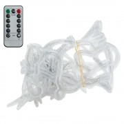 Гирлянда-штора с фигурками 2,5м (138 LED), от 220V, Белая / Гирлянда новогодняя