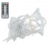 Гирлянда-штора с фигурками 2,5м (138 LED), от 220V, Белая / Гирлянда новогодняя Гирлянда-штора с фигурками 2,5м (138 LED), от 220V, Белая / Гирлянда новогодняя