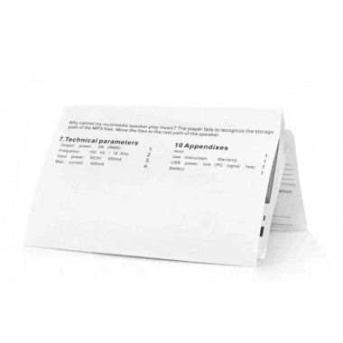 Радиоприёмник аккумуляторный BKK S61 Радио колонка с FM USB MicroSD