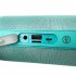 Колонка портативная T&G TG116 Bluetooth FM бирюзовый Колонка портативная T&G TG116 Bluetooth FM бирюзовый