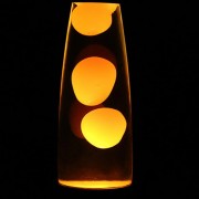 Лава лампа с парафином 35 см оранжевая ночник светильник восковая лампа Magma Lamp парафиновая лампа