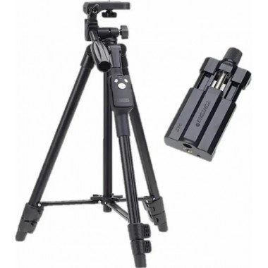 Штатив трипод с пультом ДУ профессиональный для камеры и телефона Yufeng Tripod YF-3388