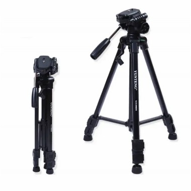 Штатив трипод с пультом ДУ профессиональный для камеры и телефона Yufeng Tripod YF-3388