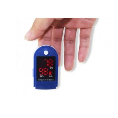 Пульсоксиметр Fingertip LK88 Pulse Oximeter Бело-синий