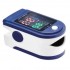 Пульсоксиметр Fingertip LK88 Pulse Oximeter Бело-синий Пульсоксиметр Fingertip LK88 Pulse Oximeter Бело-синий