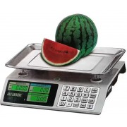 Весы торговые электронные Alfasonic AS-A099 настольные, до 55 кг, металлические кнопки