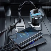 FM-трансмиттер Inspire C34 MP3 25W 12-24V Black (FM-C34)