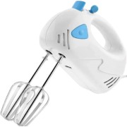 Ручной миксер Rainberg RB-1002 на 5 скоройстей 300W с переключателем скоростей белый