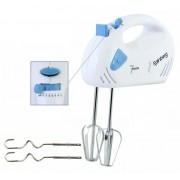 Ручной миксер Rainberg RB-1002 на 5 скоройстей 300W с переключателем скоростей белый