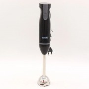 Блендер погружной 3в1, 800Вт GRANT GR7015, Черный / Ручной блендер-измельчитель с миксером и чашей