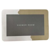 Универсальный антискользящий коврик для ванной Shower Room 40х60 см цвет коричневый