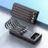 Зарядное устройство для телефона Power Bank 30000 mAh с солнечной панелью UKC Зарядное устройство для телефона Power Bank 30000 mAh с солнечной панелью UKC