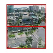 Камера видеонаблюдения уличная 2L-V12 4G ptz camera 1080p app v380 4MP | Уличная камера с двумя объективами