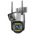 Камера видеонаблюдения уличная 2L-V12 4G ptz camera 1080p app v380 4MP | Уличная камера с двумя объективами Камера видеонаблюдения уличная 2L-V12 4G ptz camera 1080p app v380 4MP | Уличная камера с двумя объективами